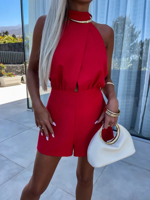 Dorcas | Krátky elegantný overal – Odvážny a rafinovaný štýl