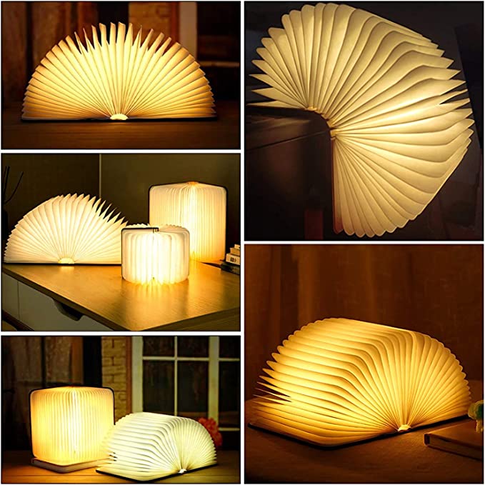 Tischlampe in Buchform – Originalität und Eleganz