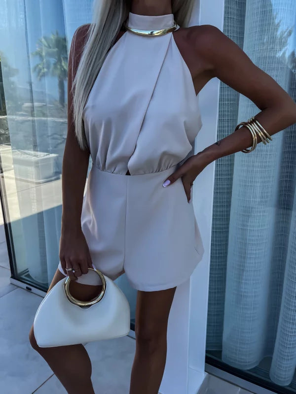 Dorcas | Krátky elegantný overal – Odvážny a rafinovaný štýl