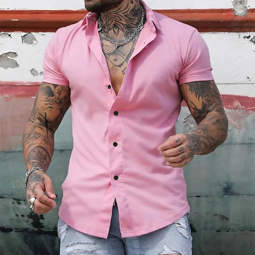 Joseph | Elegant Kortärmad Skjorta – Slim Fit Och Modern Stil