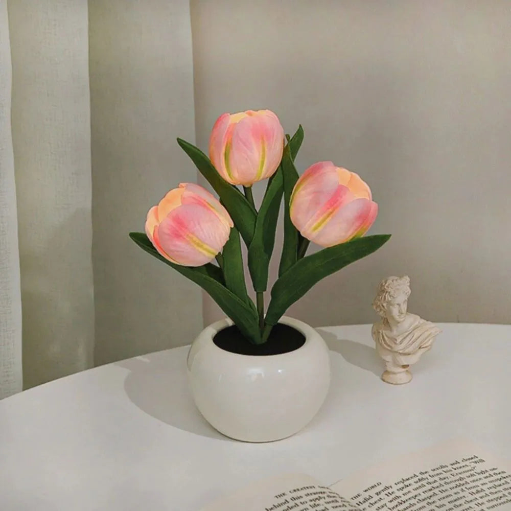 Dekorative Tulpenlampe – Warmes und Raffiniertes Ambiente