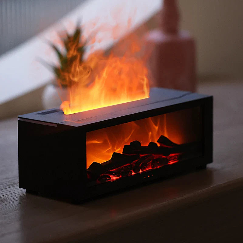 Diffuseur D’Arômes Effet Flamme – Ambiance Chaleureuse Et Relaxante
