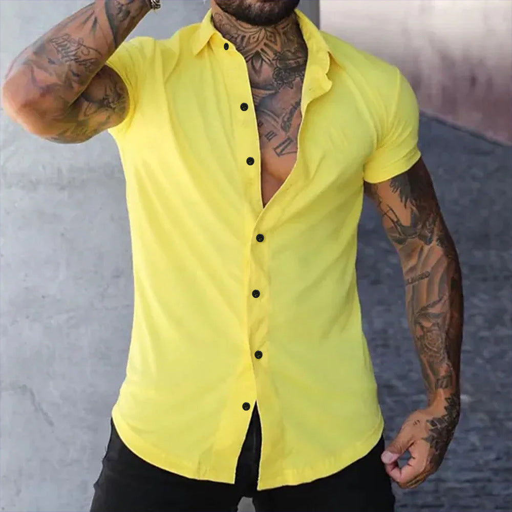 Joseph | Elegant Kortärmad Skjorta – Slim Fit Och Modern Stil