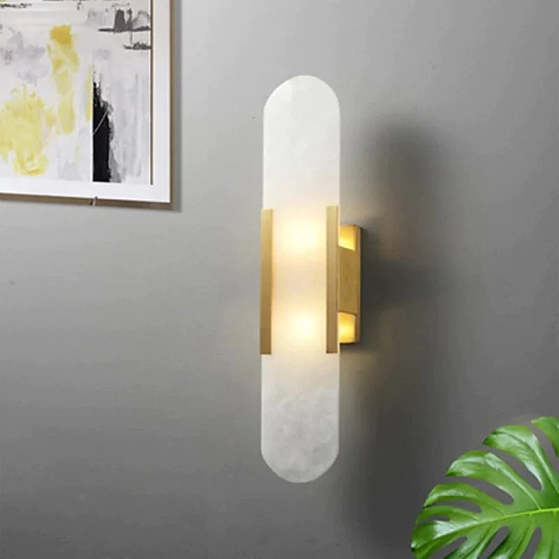 Applique Murale LED Noire Et Dorée – Élégance Moderne Et Design Chic