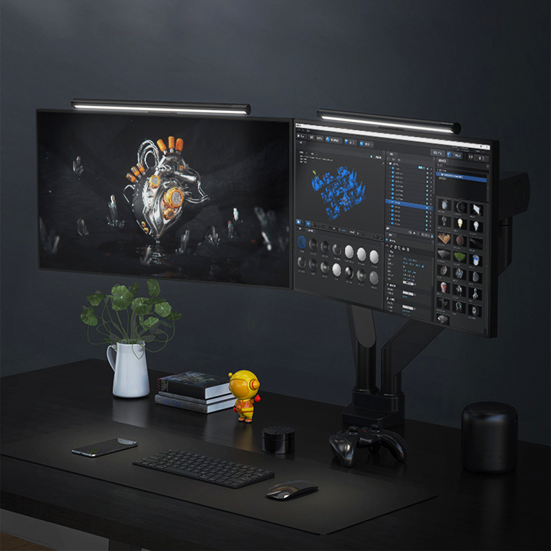 Lampe LED De Bureau - Éclairage Sans Fil Pour Écran