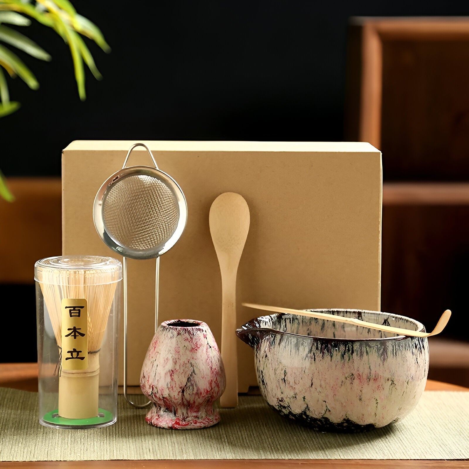 Matcha 6 Piece Preparation Set - Käsityöläismainen eleganssi ja hienostunut maku