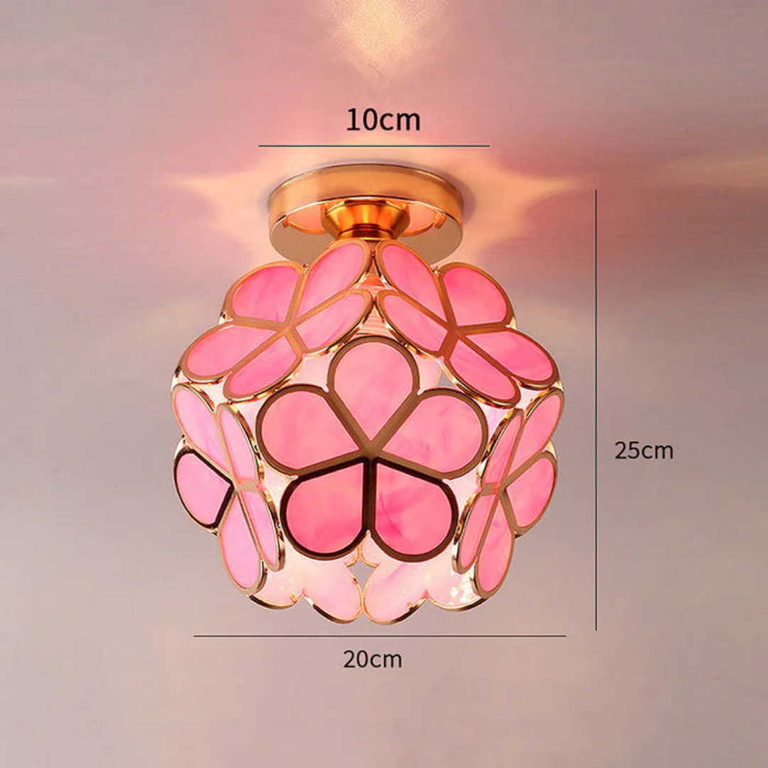 Luminaire De Plafond En Forme De Fleur – Design Délicat Et Moderne
