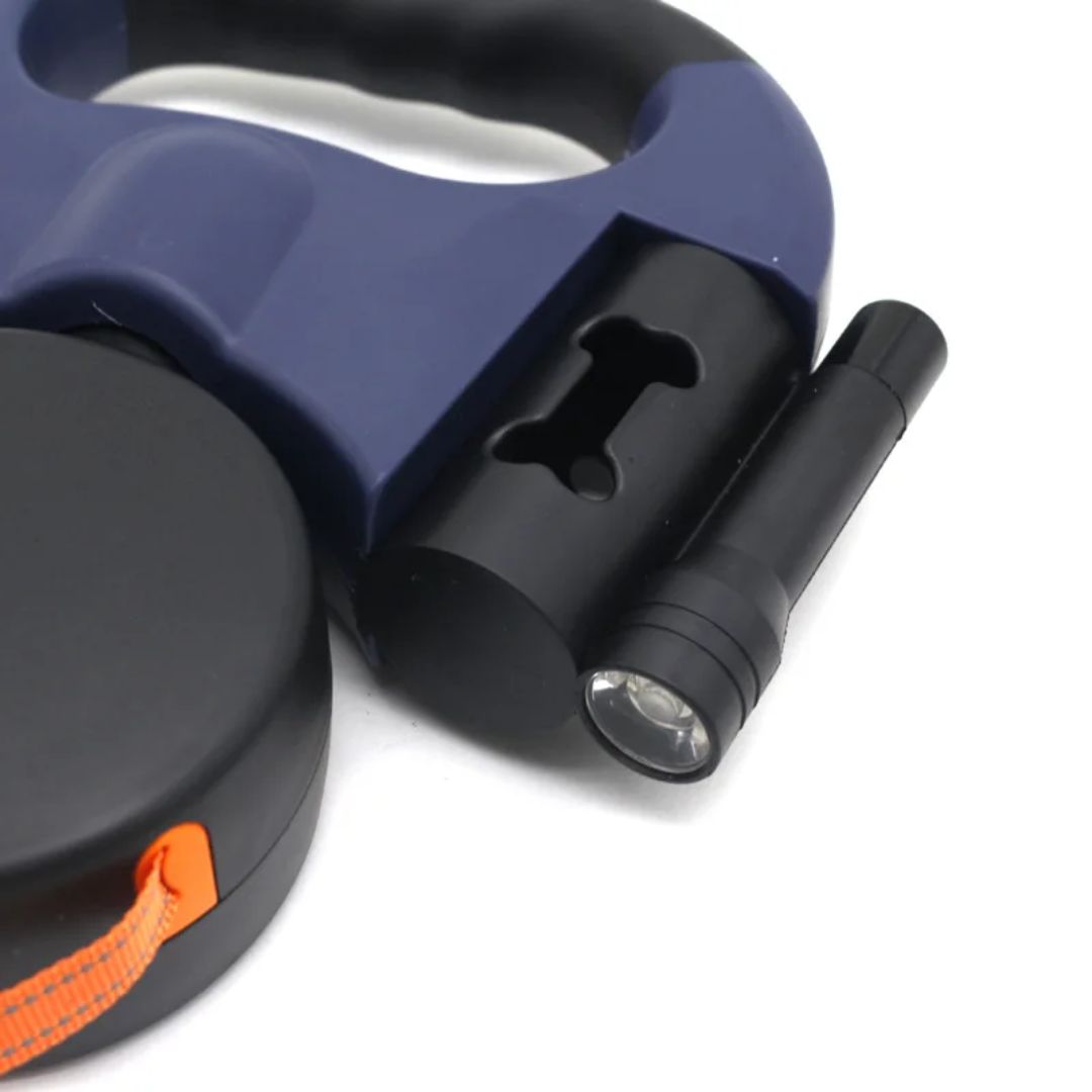 Lad Dobbeltræk til Hunde – Med LED-lampe og Posedispenser