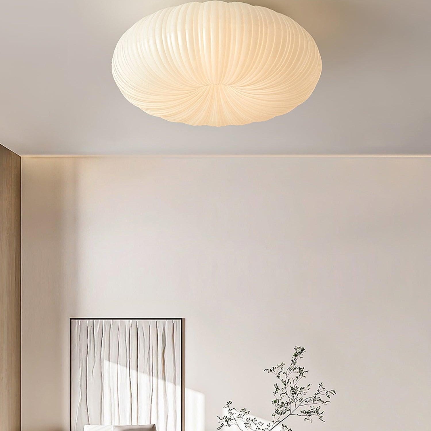 Candeeiro de teto LED moderno com controlo remoto - Conforto e elegância