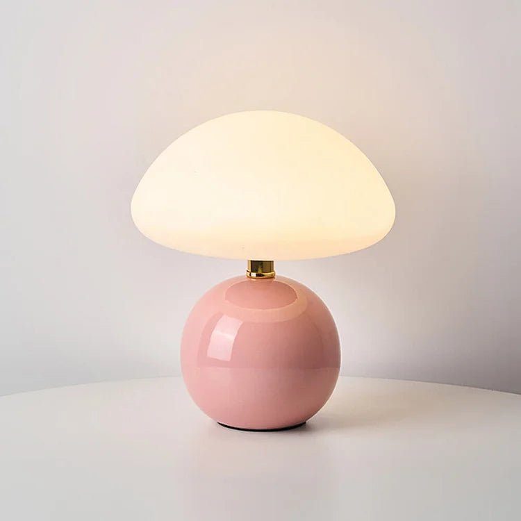 Mushroom-Shaped Table Lamp – Elegance and Originality
