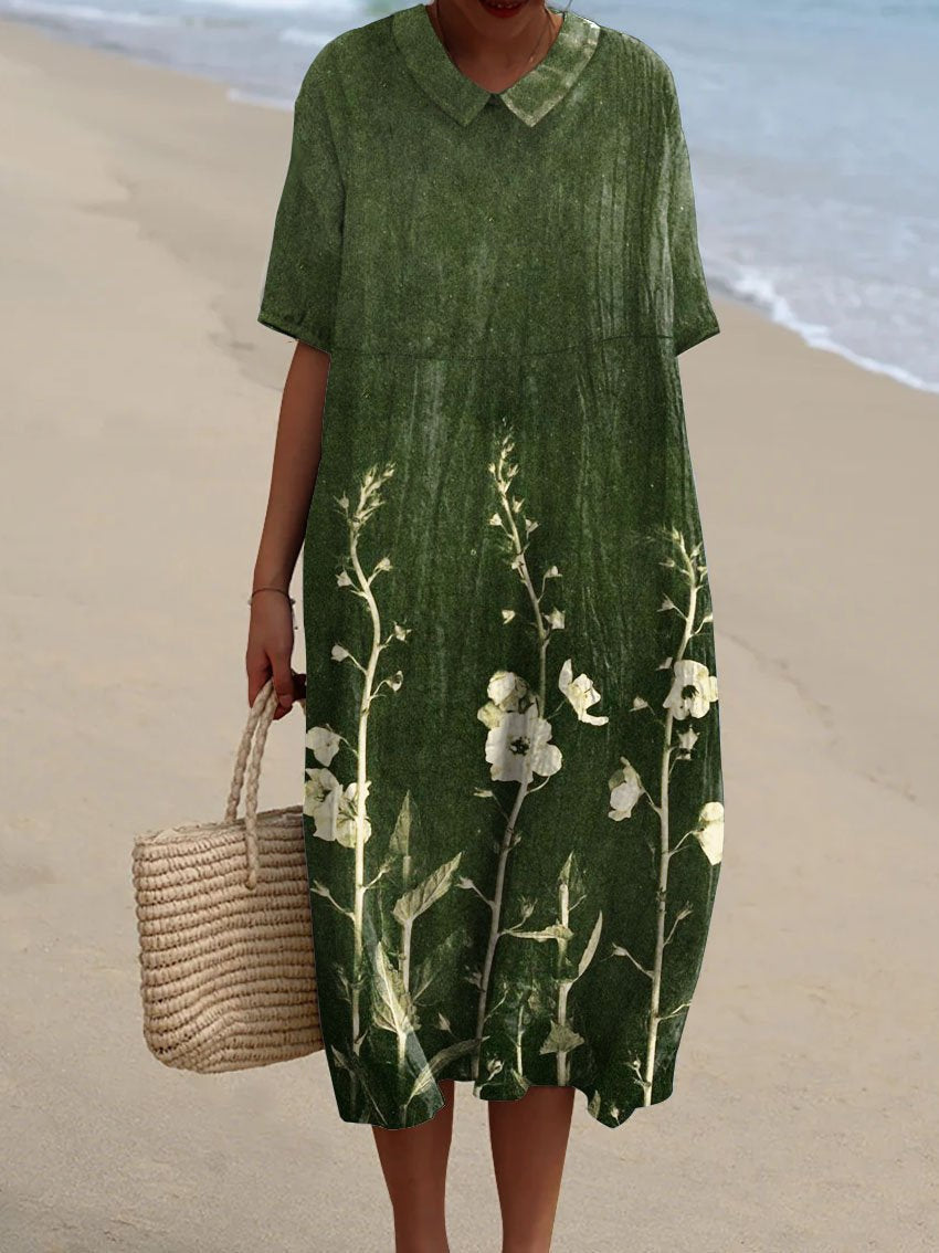 Sabrine | Midikleid Damen – Leichtigkeit und Sommergeist