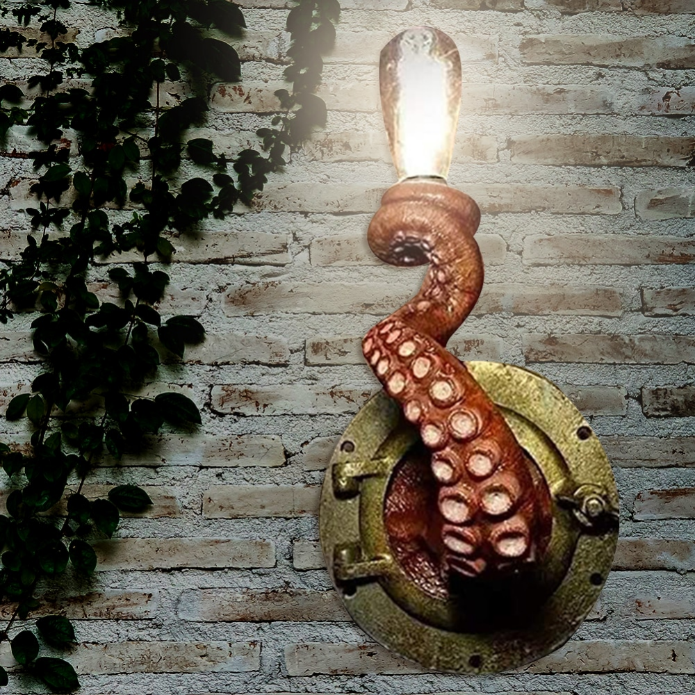 Eredeti Fali Világítás – Tenger inspirálta Tentacle Design