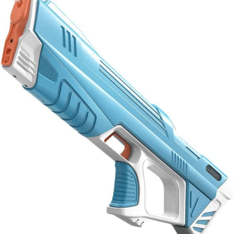 Pistola de agua eléctrica - Recarga automática y rociado potente