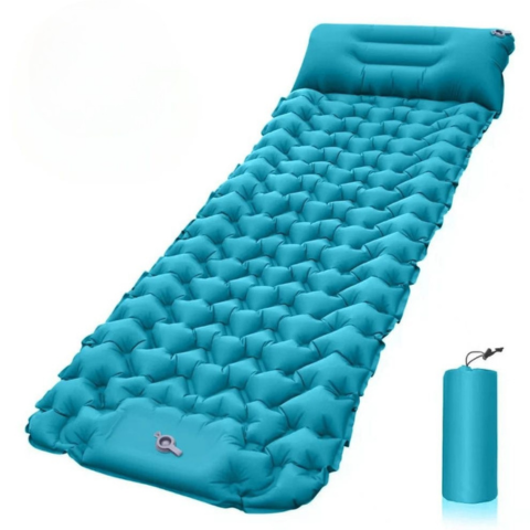 Materasso da Campeggio Gonfiabile – Con Pompa Integrata e Comfort Ottimale