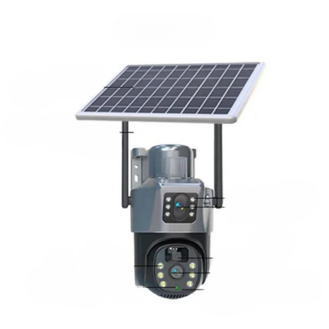 スマートセキュリティカメラ – Wi-Fi接続とソーラーエネルギー