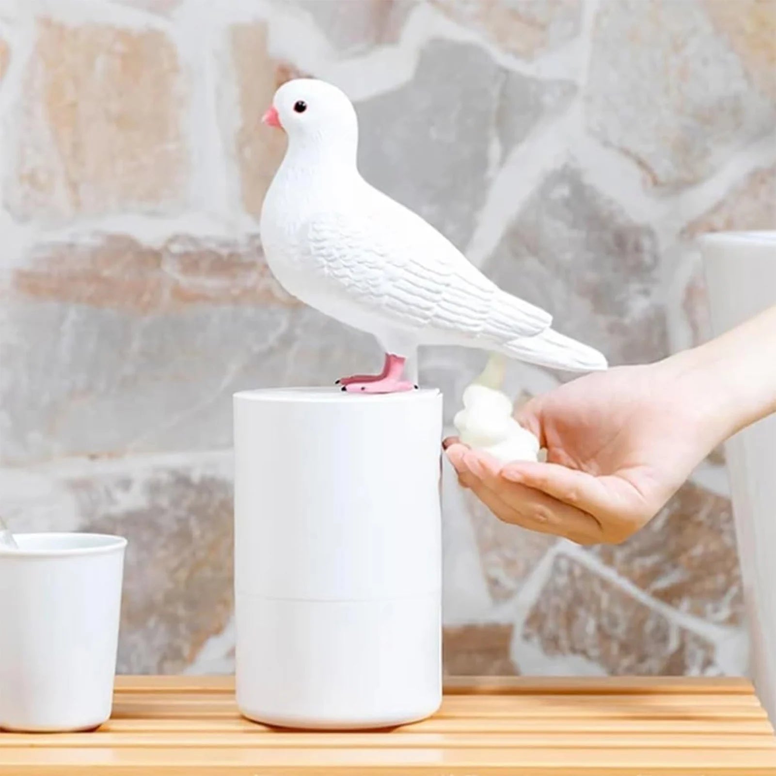 Distributore Di Sapone Originale — Forma Di Piccione