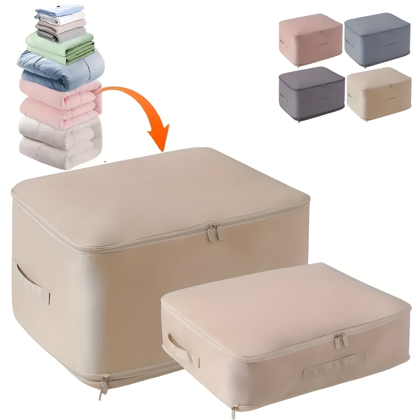 圧縮収納バッグ – 実用的で多用途