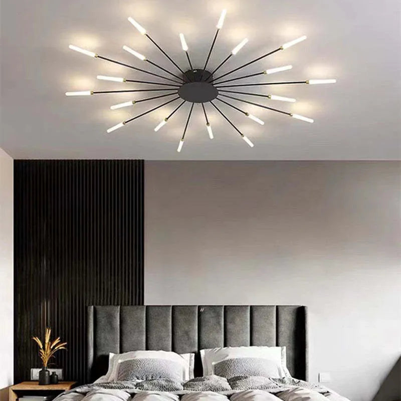 Moderne LED-Deckenleuchte – Elegante Beleuchtung und zeitgenössisches Design 