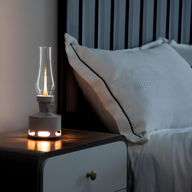 Lámpara LED de Estilo Retro – Iluminación Decorativa Elegante 