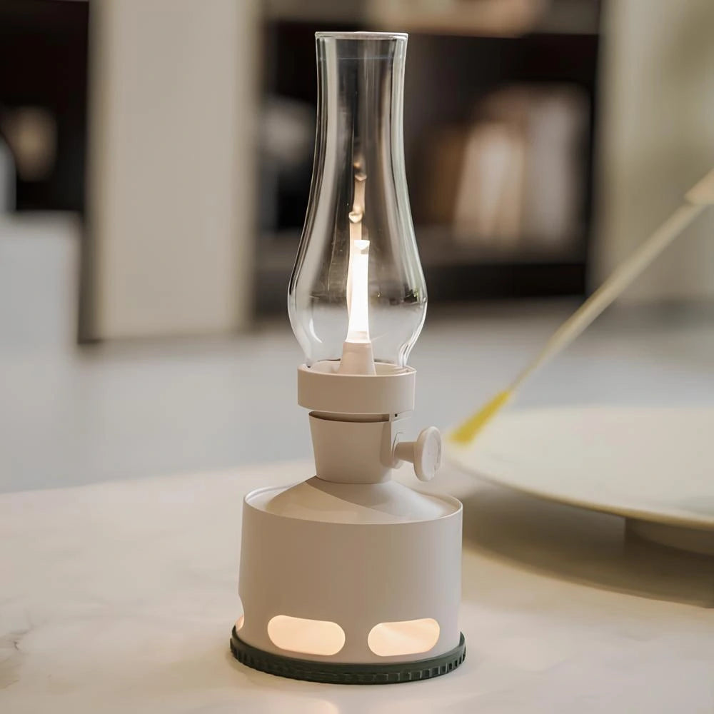 Lámpara LED de Estilo Retro – Iluminación Decorativa Elegante 