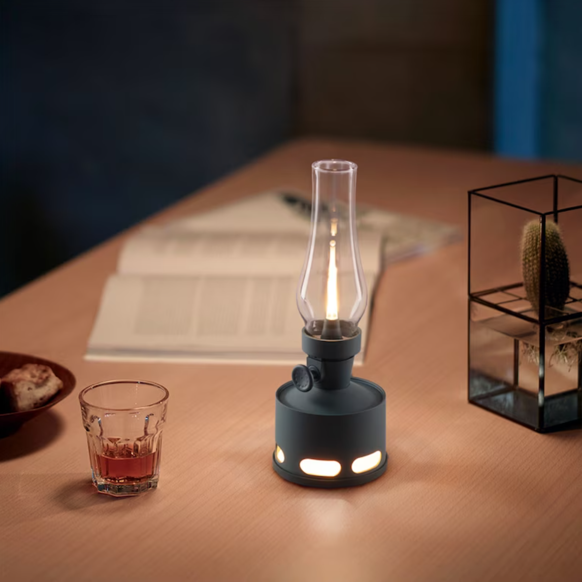 Lámpara LED de Estilo Retro – Iluminación Decorativa Elegante 