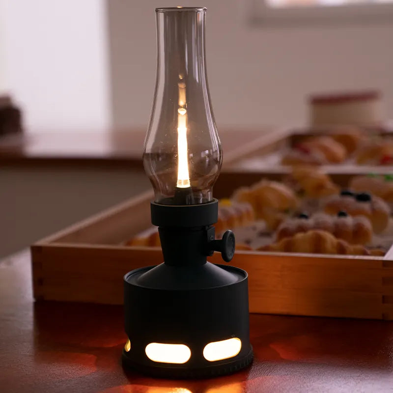 Lámpara LED de Estilo Retro – Iluminación Decorativa Elegante 