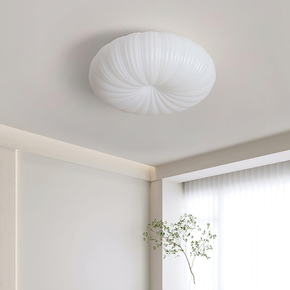 Modern LED-taklampa med fjärrkontroll - komfort och elegans