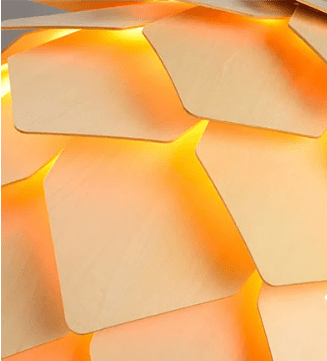 Sculptural Hanging Light – Design Inspired By Nature 
