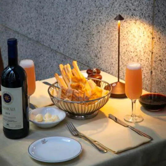 Lampe De Table LED – Sans Fil Et Rechargeable