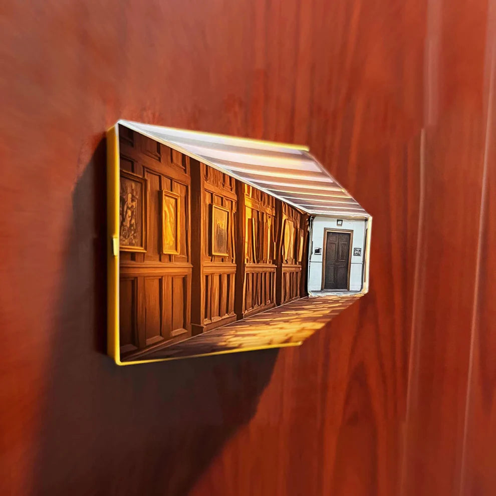 Lámpara de Pared Decorativa – Ilusión Visual 3D 