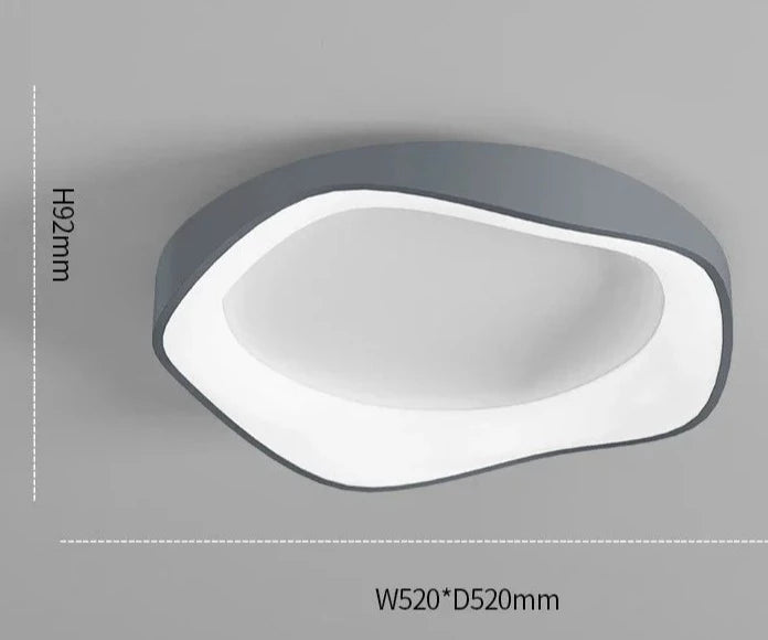 Asymetrické LED stropné svietidlo – Trend a elegancia 