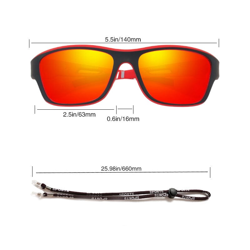 Lunettes de sport polarisantes : Protection anti-reflets ultime