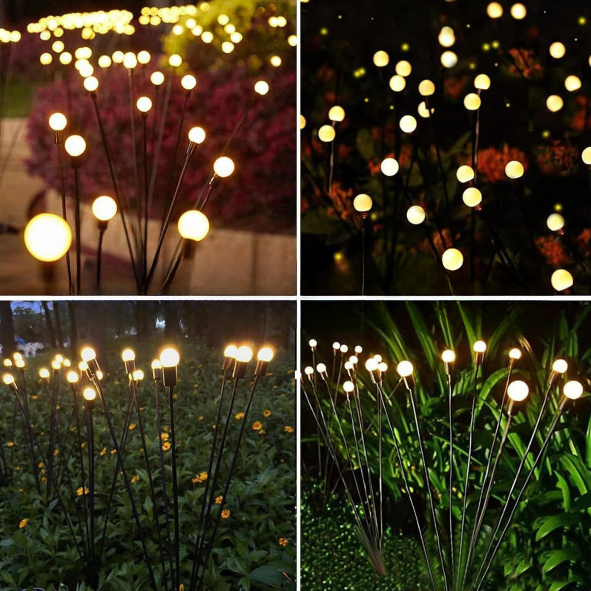 LED-lamper Lucioles Solenergi – Magisk stemning for hagen din 