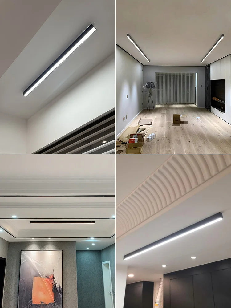 Minimalist LED Ceiling Light - Scandinavian Design 