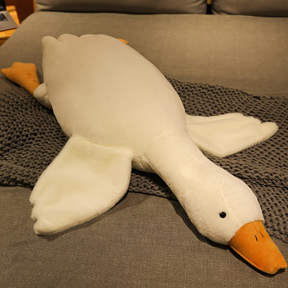 Large Plush Swan - hienostunut muotoilu ja ääretön hellyys