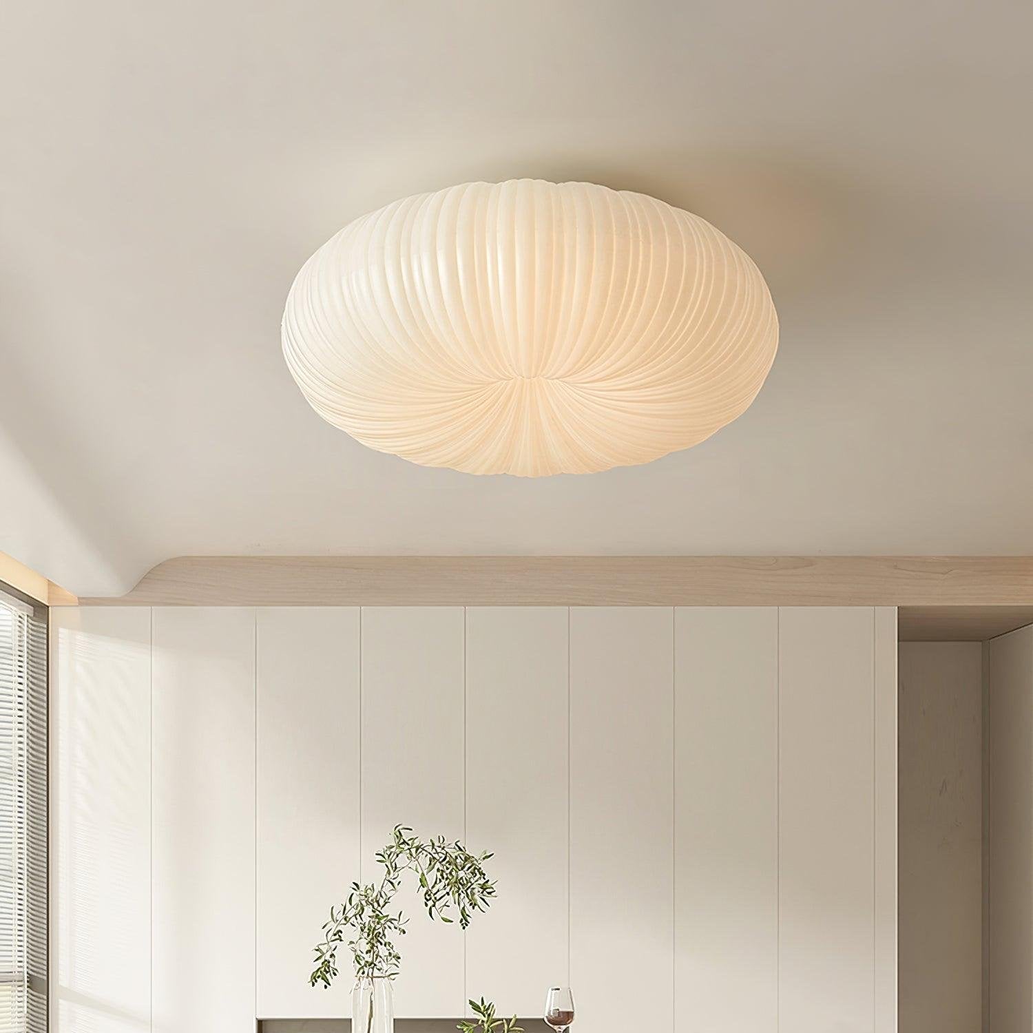Candeeiro de teto LED moderno com controlo remoto - Conforto e elegância