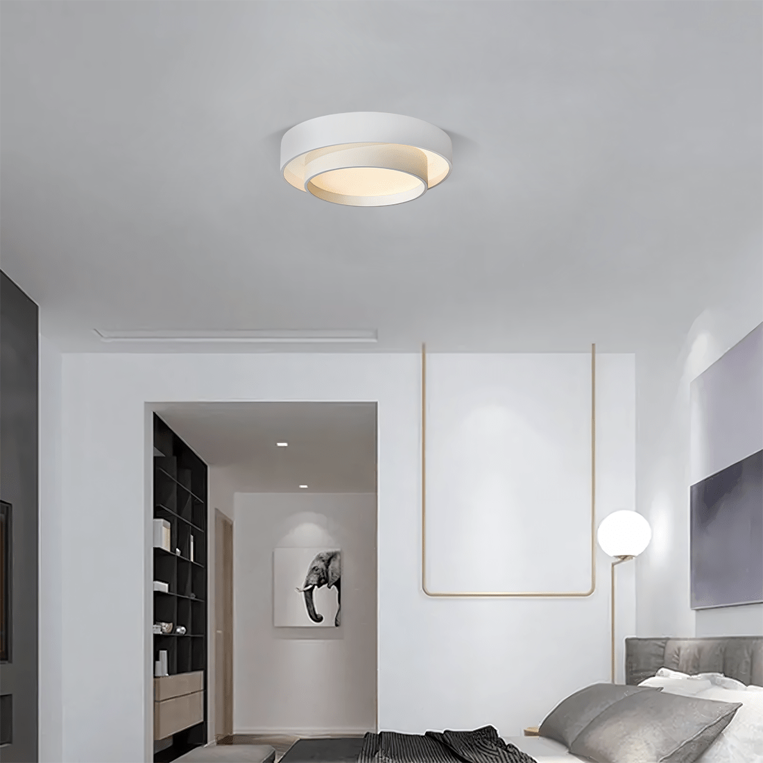 LED Plafondlamp Schijf – Licht en Visueel Comfort 
