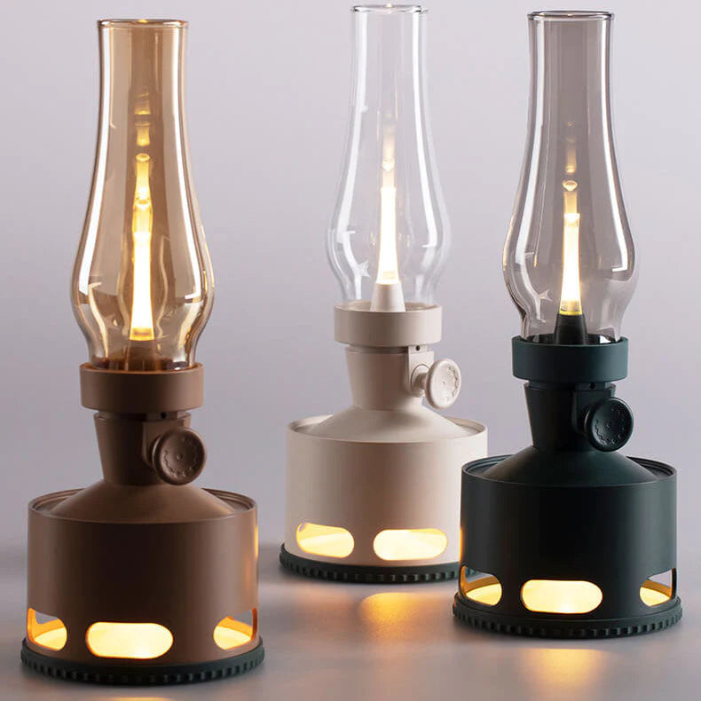 Lámpara LED de Estilo Retro – Iluminación Decorativa Elegante 