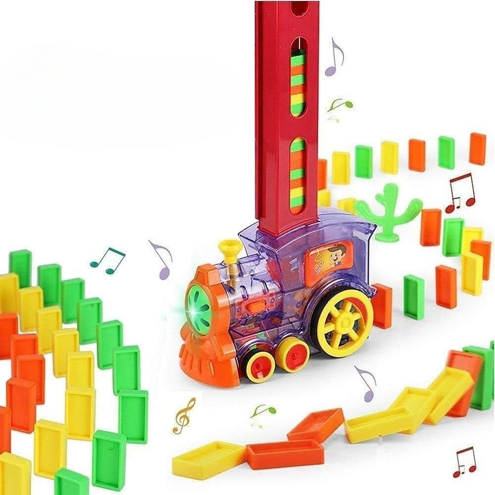 Train Dominos Express – Jeu Ludique Et Créatif Pour Enfants