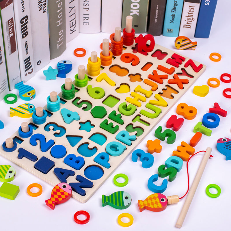 Planche D’Éveil Multicolore – Couleurs, Tri Et Coordination