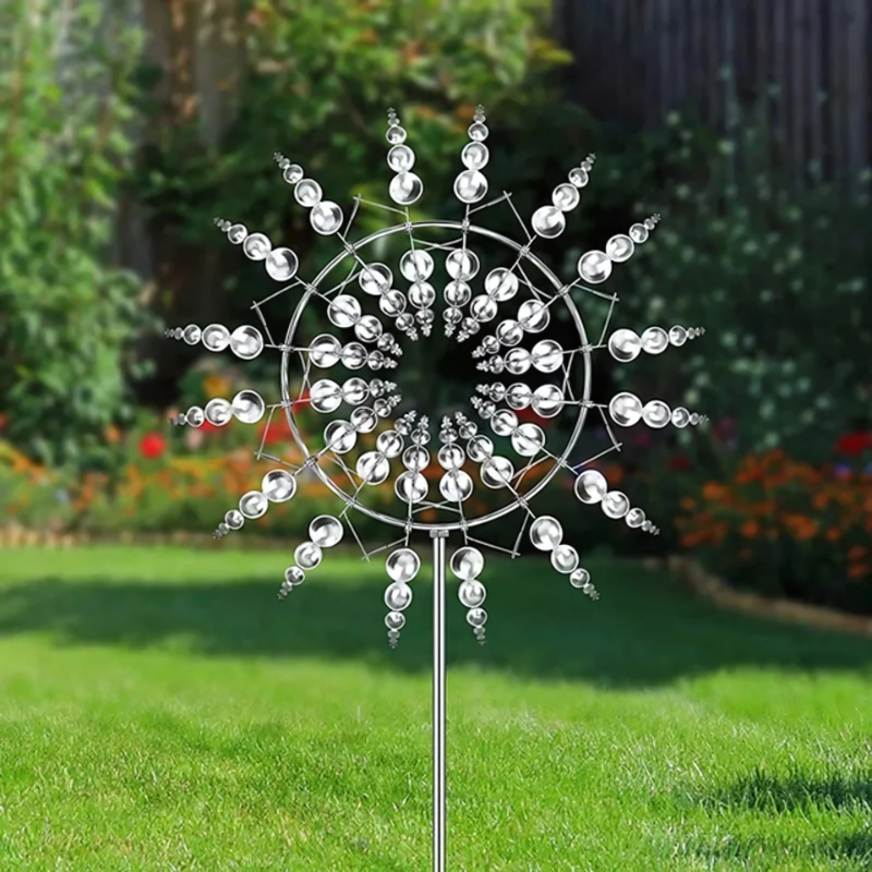 Buitenskulpturale Windturbine – Natuurlijke en Dynamische Schoonheid 