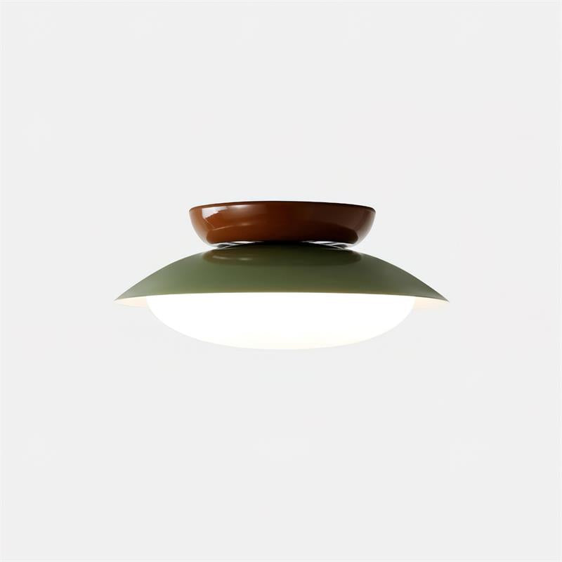 Runde LED-Deckenlampe - Natürlicher Glanz & Diskrete Eleganz