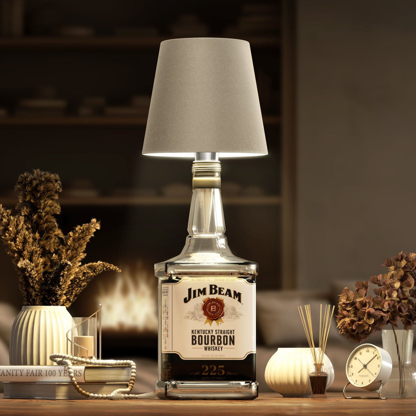 Oppladbar LED-lampe – Forvandle flaskene dine til belysning 