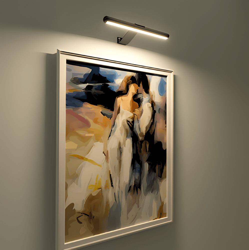 Bezdrátová nástěnná LED lampa s USB dobíjením - plná rotace a pohodlné dobíjení