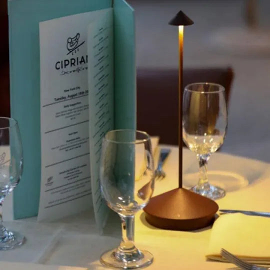 Lampe De Table LED – Sans Fil Et Rechargeable