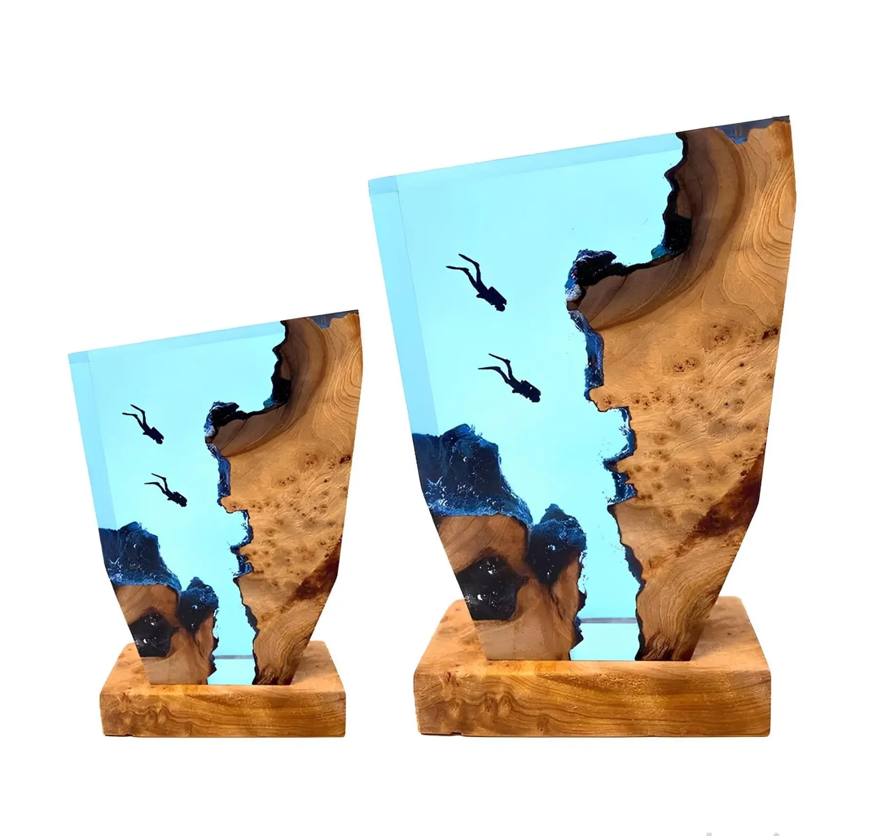 Lampă de Masă Oceanică – Decorațiune Luminoasă Calmante 