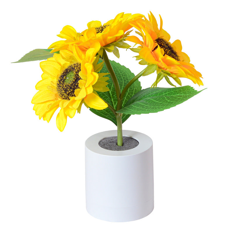 מנורת שולחן LED נטענת USB – תאורה מקורית ואלגנטית 