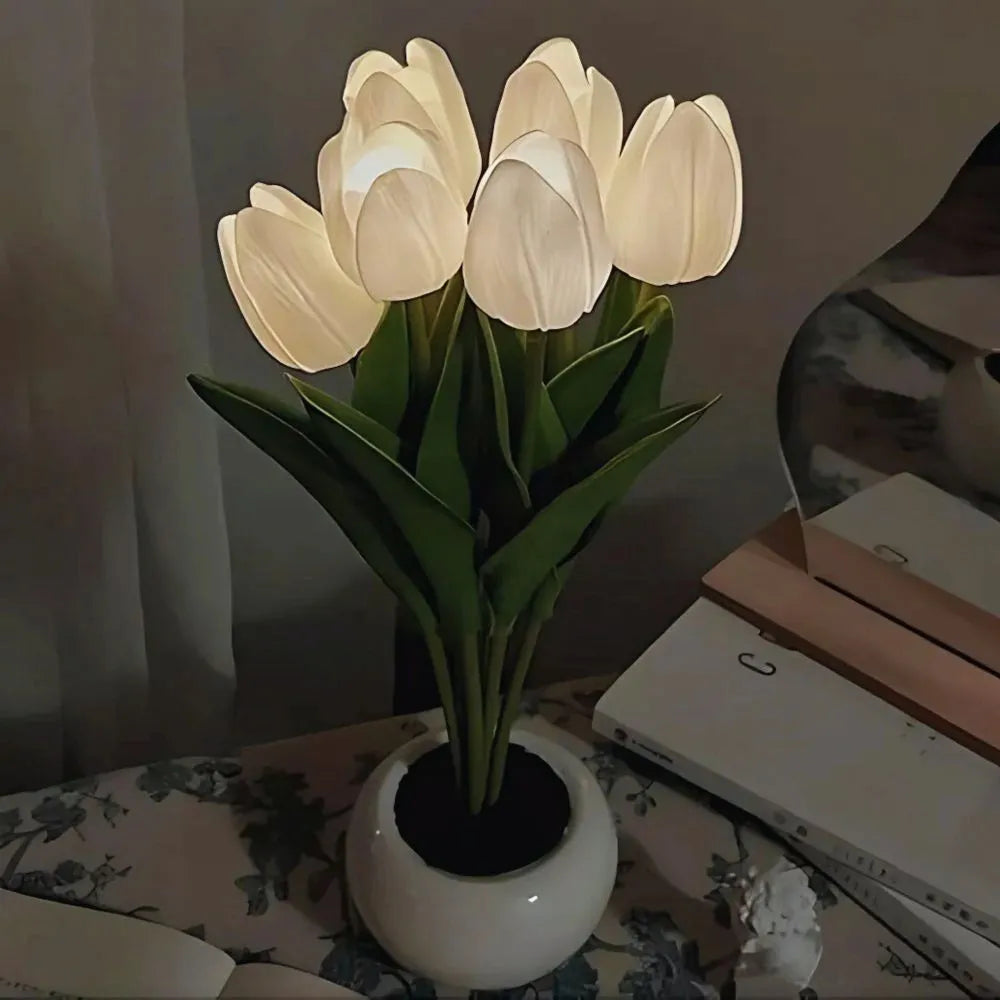 Dekorative Tulpenlampe – Warmes und Raffiniertes Ambiente 