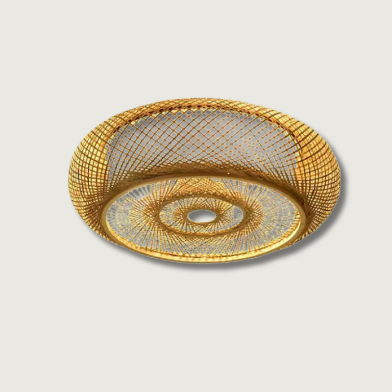 Natural Bamboo Hanging Lamp - Elegance and Authenticity