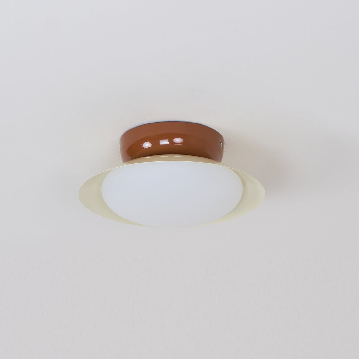 Runde LED-Deckenlampe - Natürlicher Glanz & Diskrete Eleganz